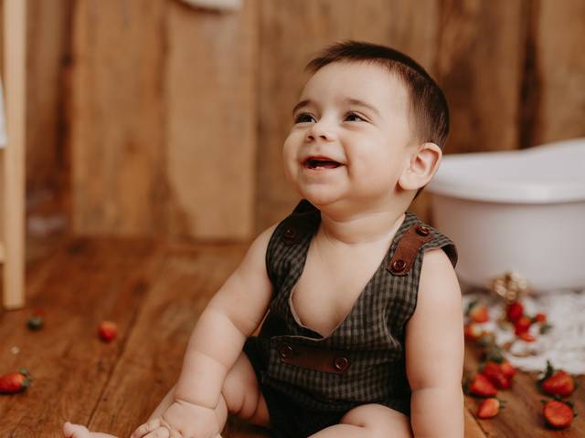 Ensaio de Bebê | Mensal de Thomas 6 meses