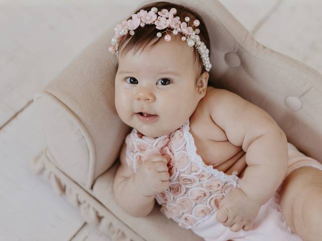 Ensaio de Bebê | Mensal de Victória 3 Meses