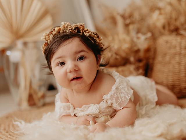 Ensaio de Bebê | Mensal de Aurora 3 meses