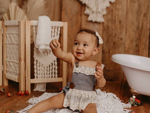 Ensaio de Bebê | Mensal de Valentina 10 meses