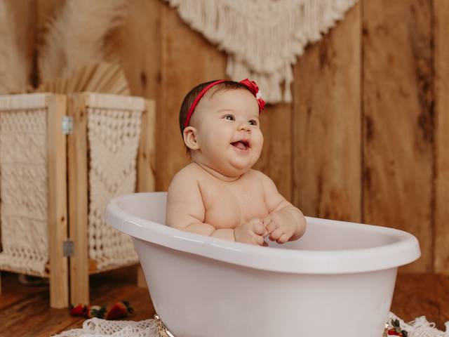 Ensaio de Bebê | Mensal de Victória 6 meses