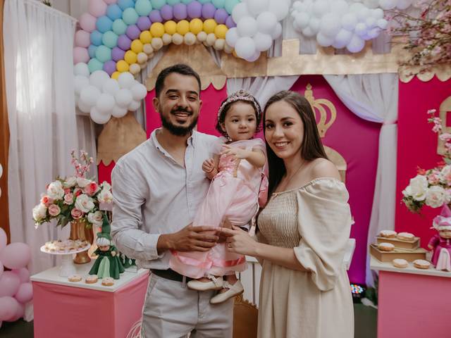 Aniversário de Aniversário Aurora 1 ano