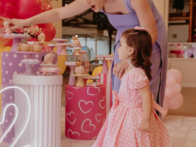 Aniversário de Aniversário Luísa 2 anos