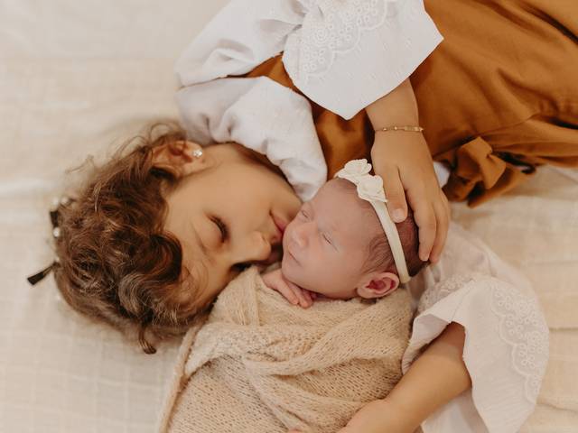 Ensaio NewBorn de Newborn Maria Vitória