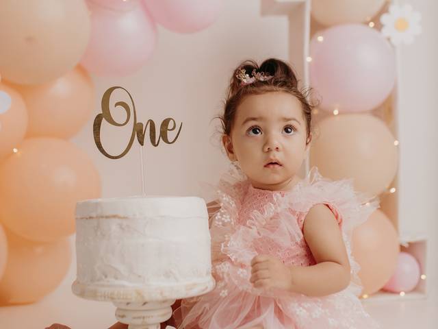 Ensaio 1 Ano de Ensaio de Smash the Cake Aurora