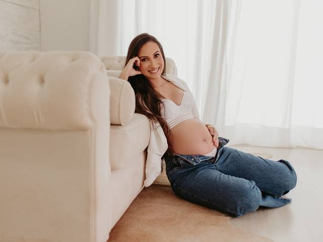 Ensaio de Gestante de Gestante Angela