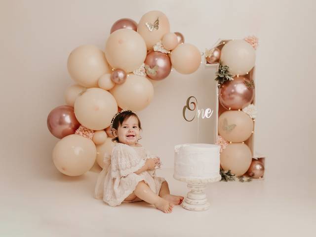 Ensaio 1 Ano de  Luiza 1 ano