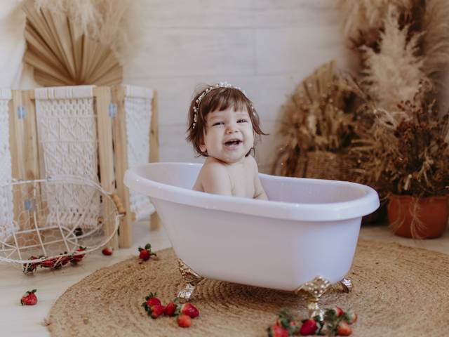 Ensaio de Bebê | Mensal de Ana Clara - 6 Meses