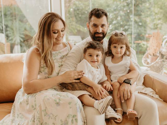 Ensaio de Família de Ensaio De familia Vicente & Helena
