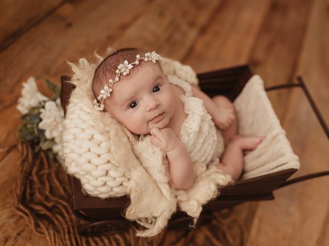 Ensaio de Bebê | Mensal de Mariana 3 Meses