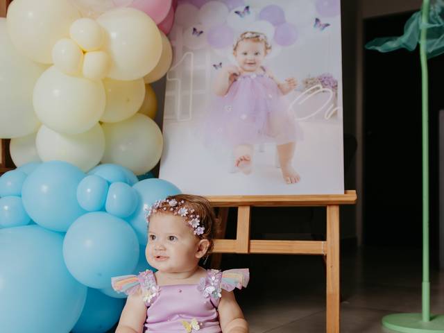 Aniversário de Aniversário Mariana 1 Ano