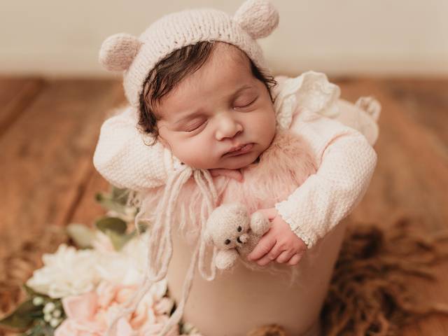 Ensaio NewBorn de Newborn Maria Cecilia