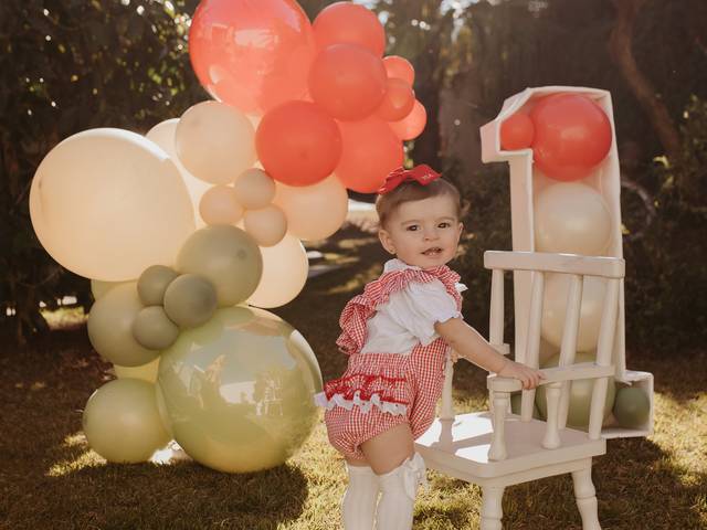 Ensaio 1 Ano de Smash the Cake Maria Alice