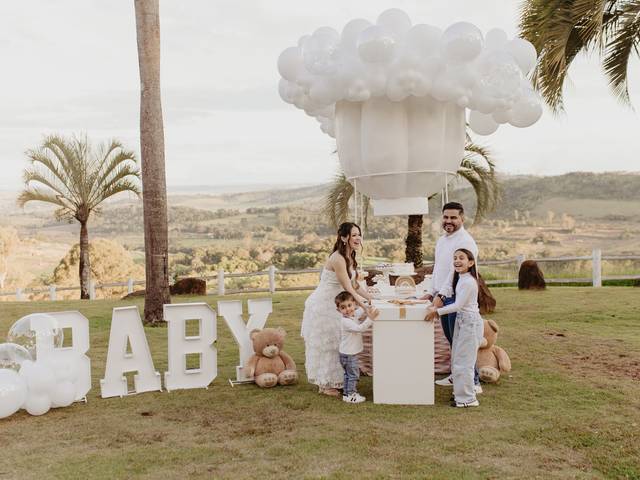 Chá de Bebê & Revelação  de Chá Revelação Isabella Soares 