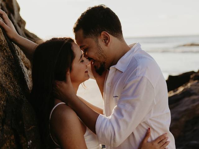 Ensaio de Casal de Letícia & Leonardo 