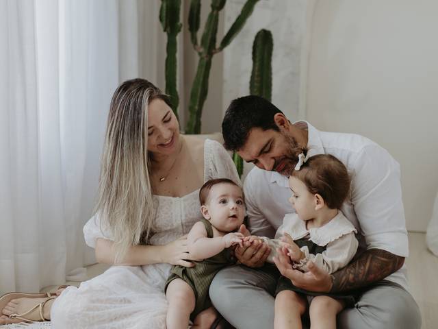Ensaio de Família de Ensaio de Família - Pedro 6 meses