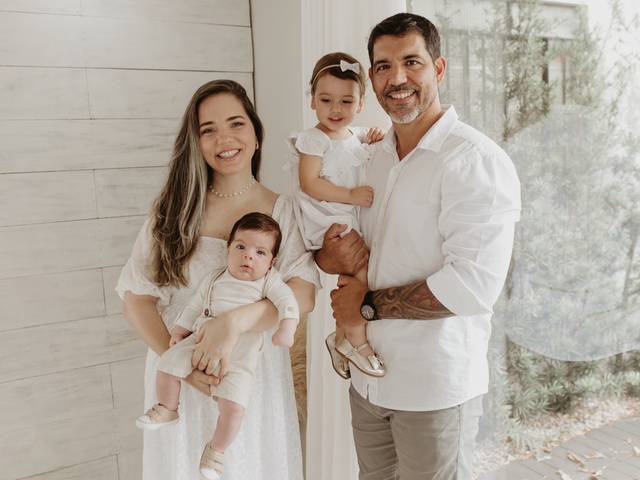 Ensaio de Família de Ensaio de Família - 3 Meses