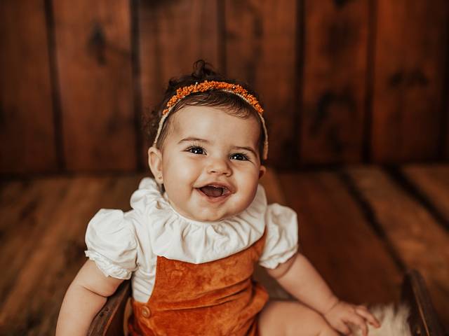 Ensaio de Bebê | Mensal de Pietra 7 Meses