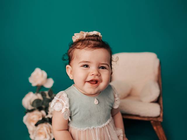 Ensaio de Bebê | Mensal de Pietra 8 Meses