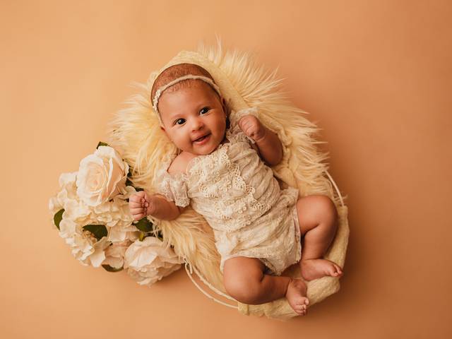 Ensaio de Bebê | Mensal de Pietra 2 Meses