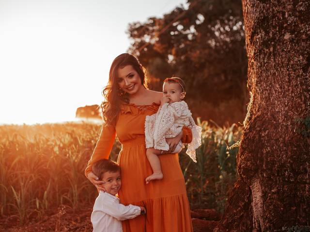 Ensaio de Família de Thays e Família