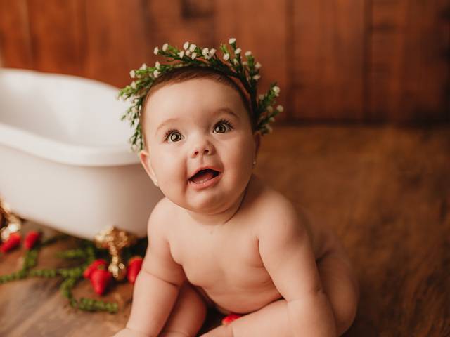 Ensaio de Bebê | Mensal de Maria Luísa 6 Meses