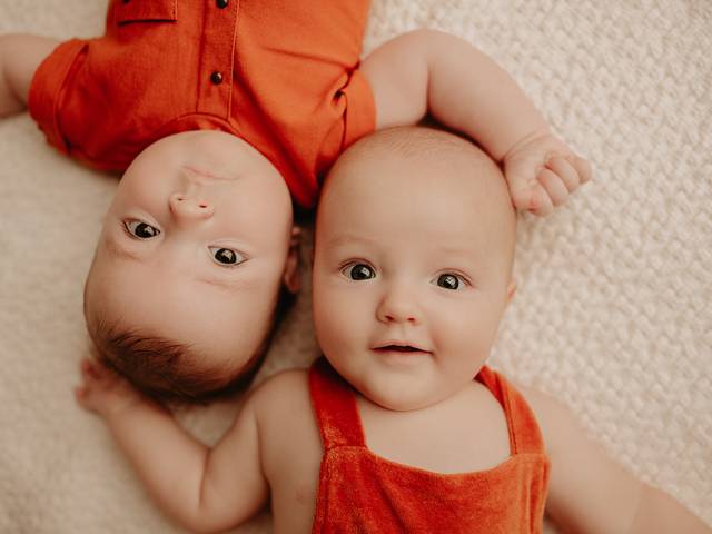 Ensaio de Bebê | Mensal de Antônio & Samuel 