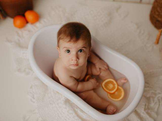 Ensaio de Bebê | Mensal de Benício 6 Meses