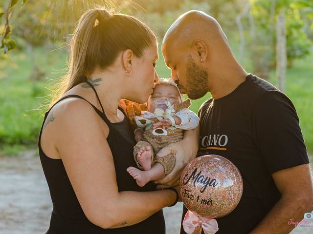 Ensaios Infantis de Ensaio Maya - 1 mês