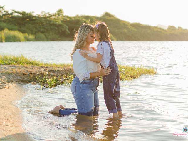 Ensaios Infantis de Ensaio Dia das Mães - Larissa e Helena