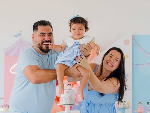 Aniversários Infantis de Aniversário Olivia - 1 ano