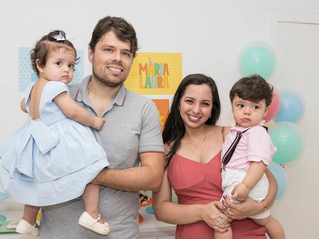 Aniversários Infantis de Aniversário Maria Laura e João Rafael - 1 ano