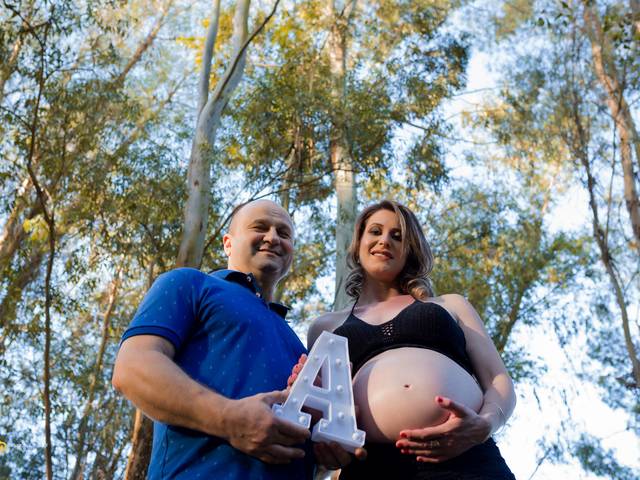 Gestante de Ensaio de Gestante Francielli V. Bissani