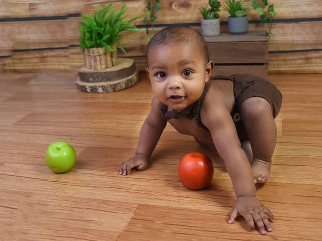 Acompanhamento de Book  Gael 8 meses