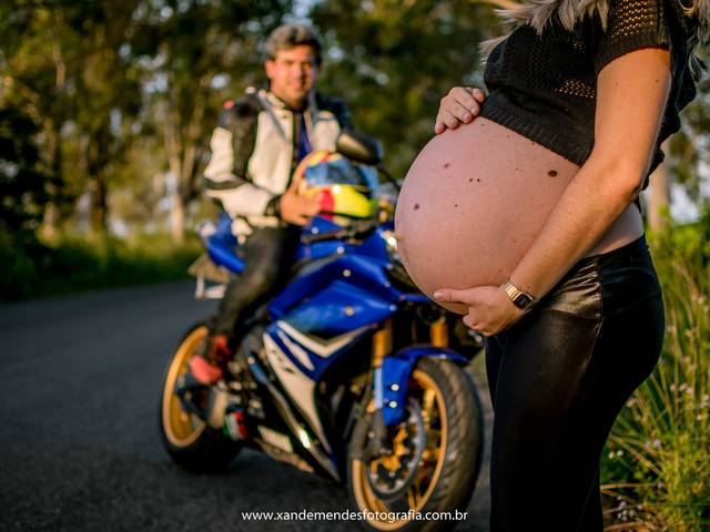 Fotografia de Família de O futuro motociclista...