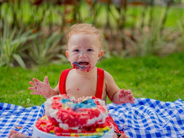 Ensaio infantil de Erick 1 Aninho