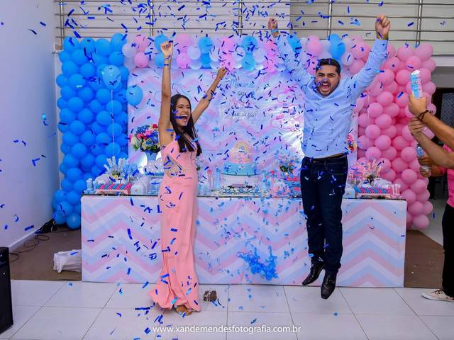 Gestante de Karlla & Ubiratan - Chá revelação 