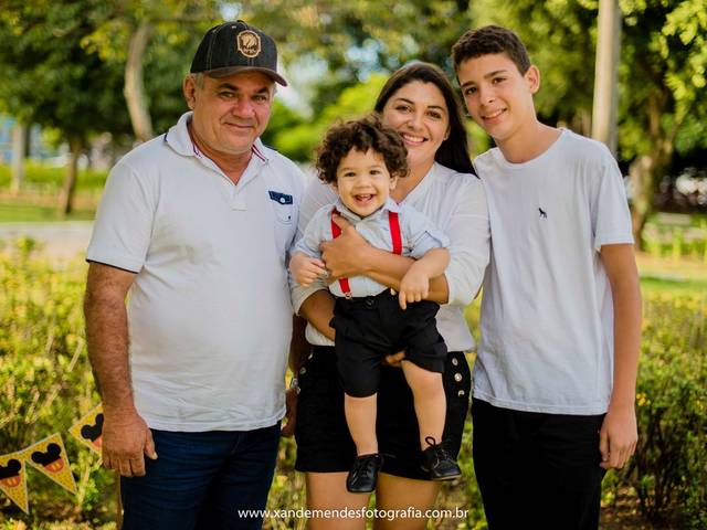 Ensaio infantil de Smash the cake Arthur 1 Aninho