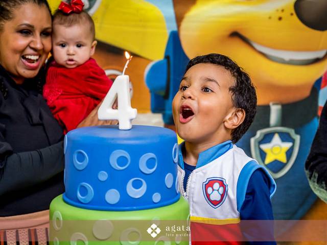 Aniversários de Davi -04 anos