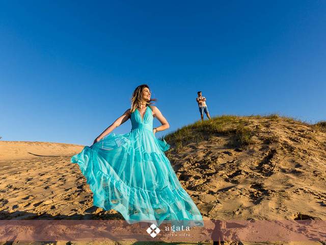 Ensaios de Emyli e Felipe