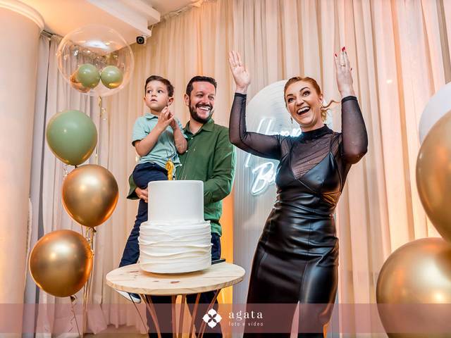 Aniversários de Larissa e Allysson 