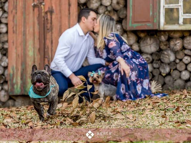 Ensaios de Michele e Willian 