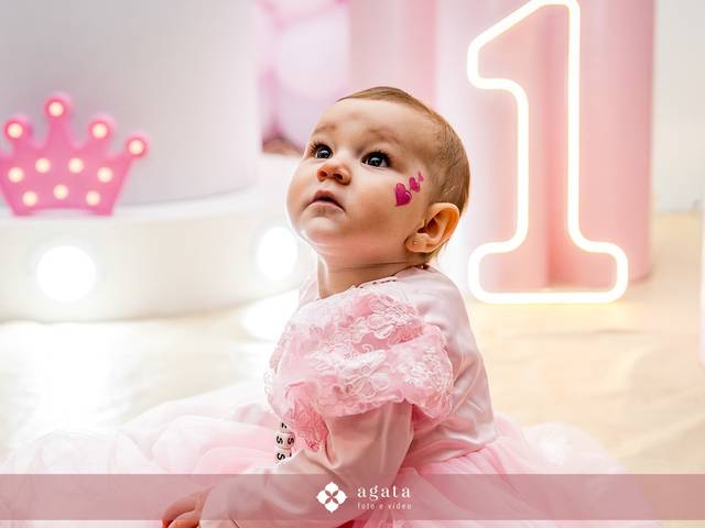 Aniversários de Alessa - 1 Ano