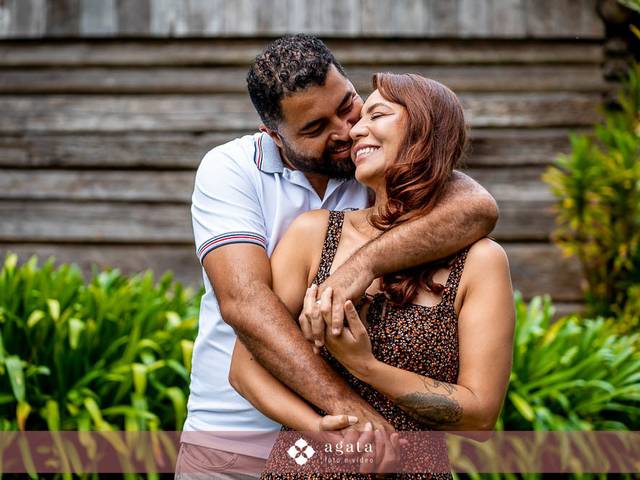 Ensaios de Adriana e Edilson 