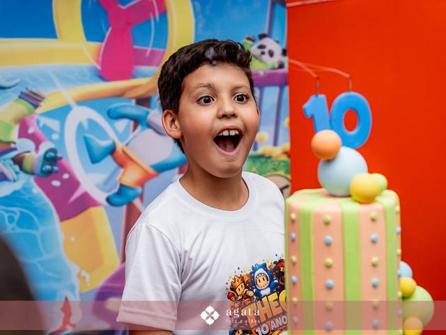 Aniversários de Theo 10 Anos