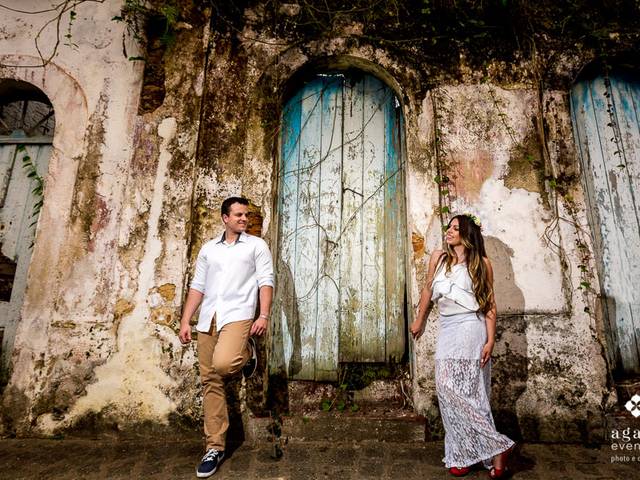 Ensaios de Danielle e Jeferson