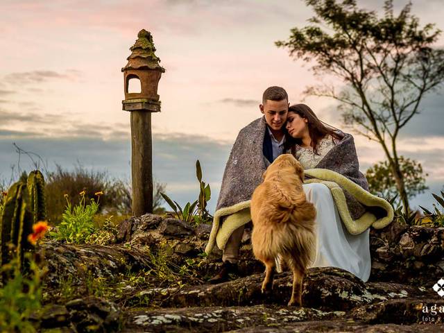 Ensaios de Marcela e Felipe