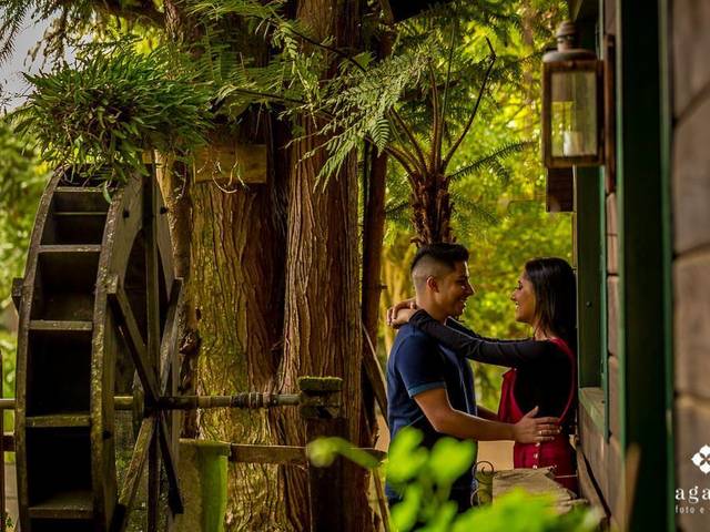 Ensaios de Elaine e Matheus