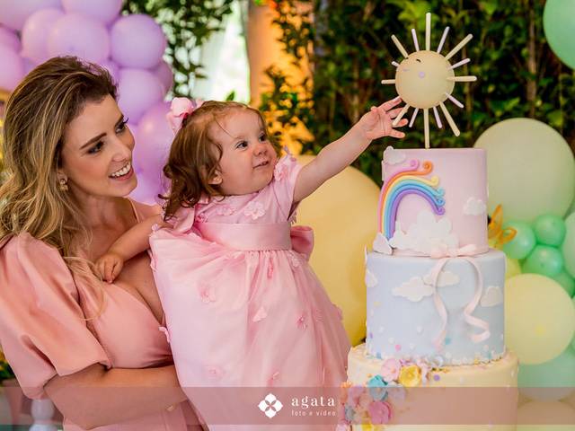 Aniversários de Clara - 1 ano