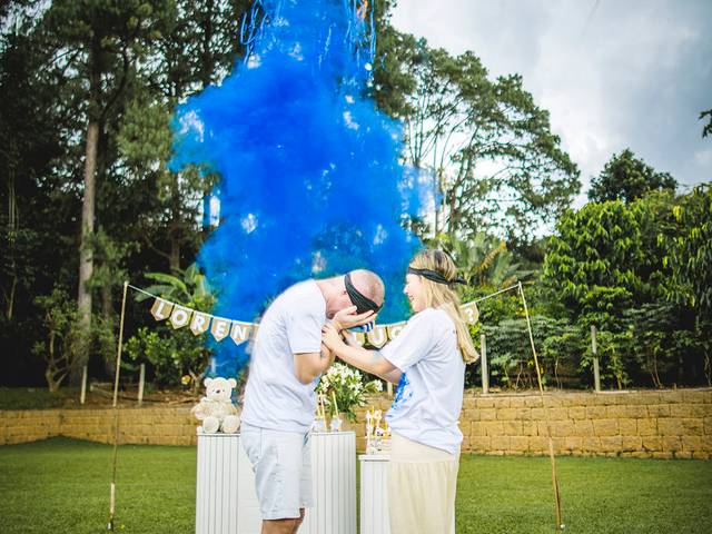 Chá de Bebê de 2025-04-13 Revelação Julia, Lucas e Lucca